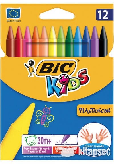 Bic Plastidecor Mum boya 12 Li