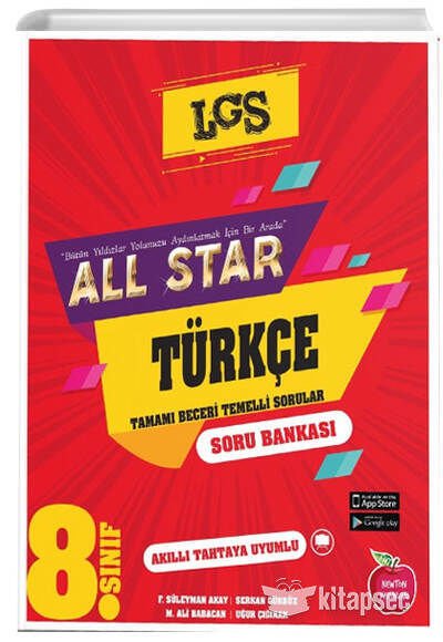 Newton 8 Sınıf Türkçe All Star Soru Bankası