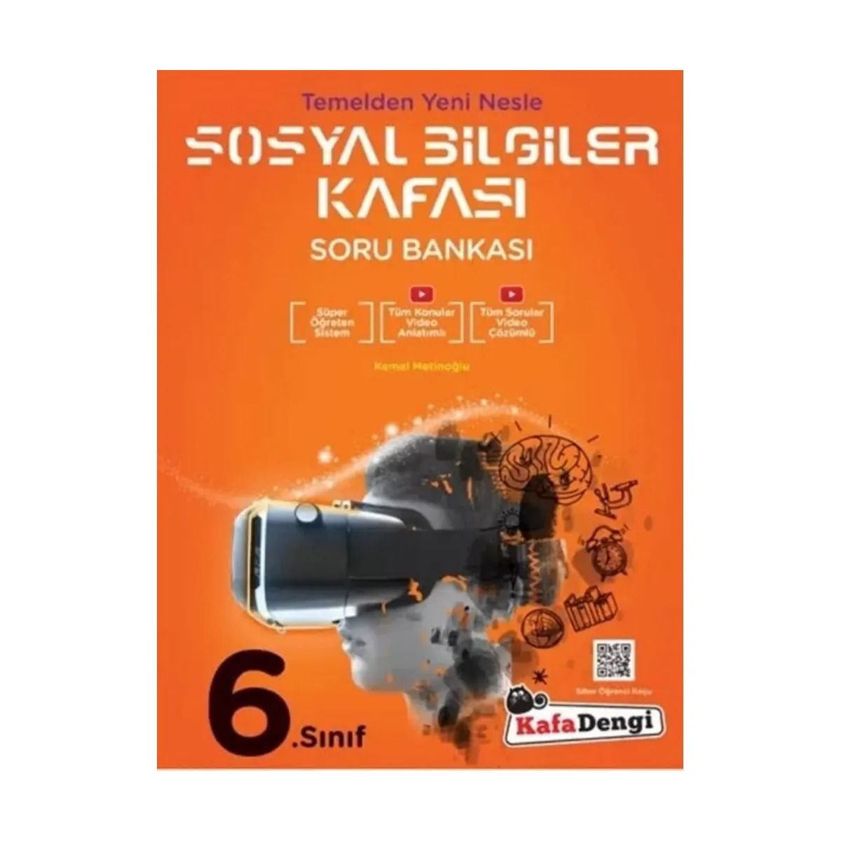 Kafa Dengi 6 Sınıf Sosyal Bilgiler Kafası Tümü Video Çözümlü Soru Bankası