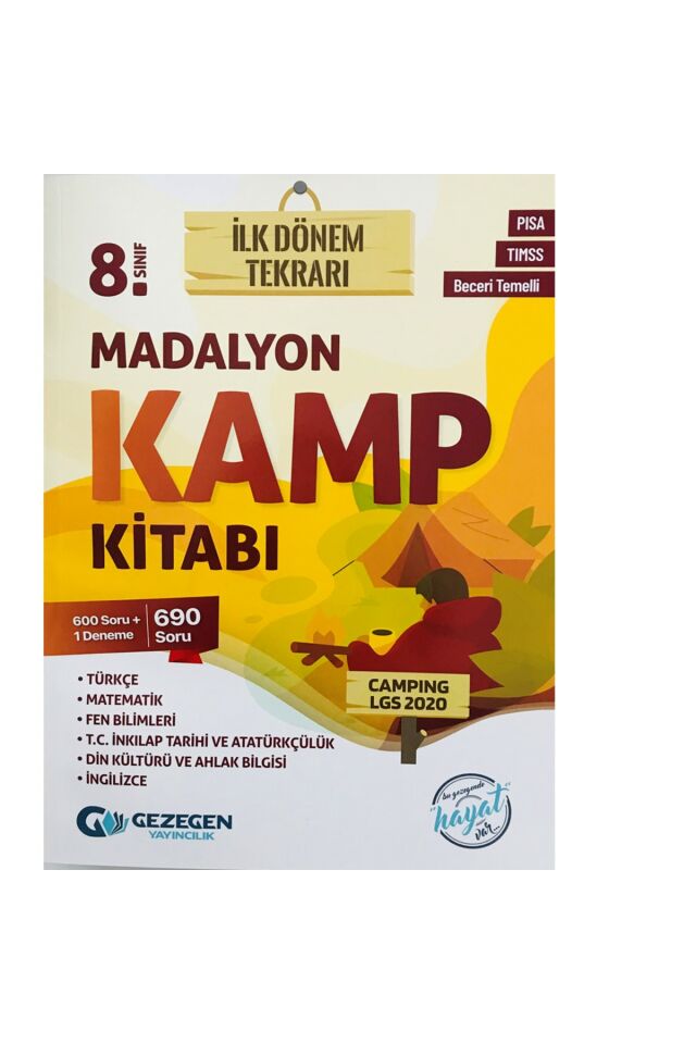 8.sınıf Madalyon Kamp Kitabı Ilk Dönem Tekrarı