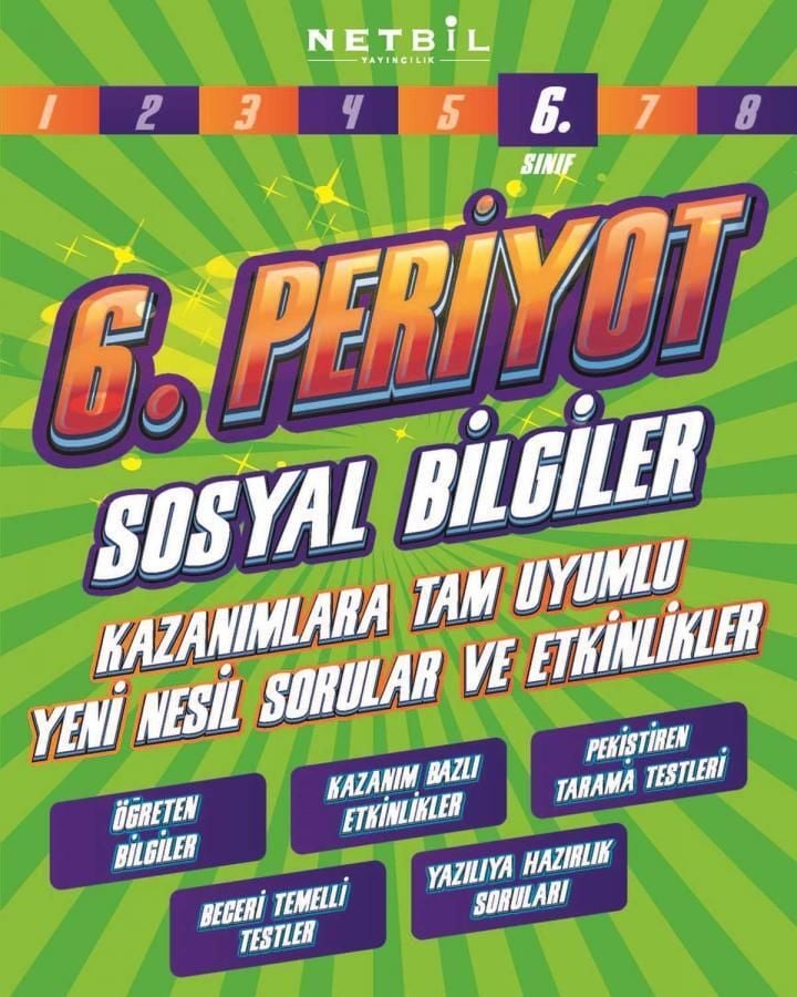 Netbil 6 Sınıf Sosyal Bilgiler Periyot