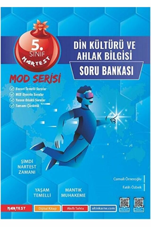 5. Sınıf Mod Din Kültürü Ve Ahlak Bilgisi Soru Bankası / Nartest Yayınevi / 9786257865654