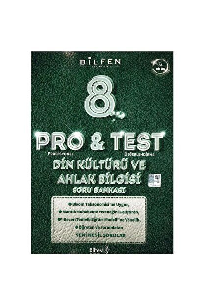 Bilfen Yayınları 8. Sınıf Pro & Test Din Kültürü Ve Ahlak Bilgisi Soru Bankası