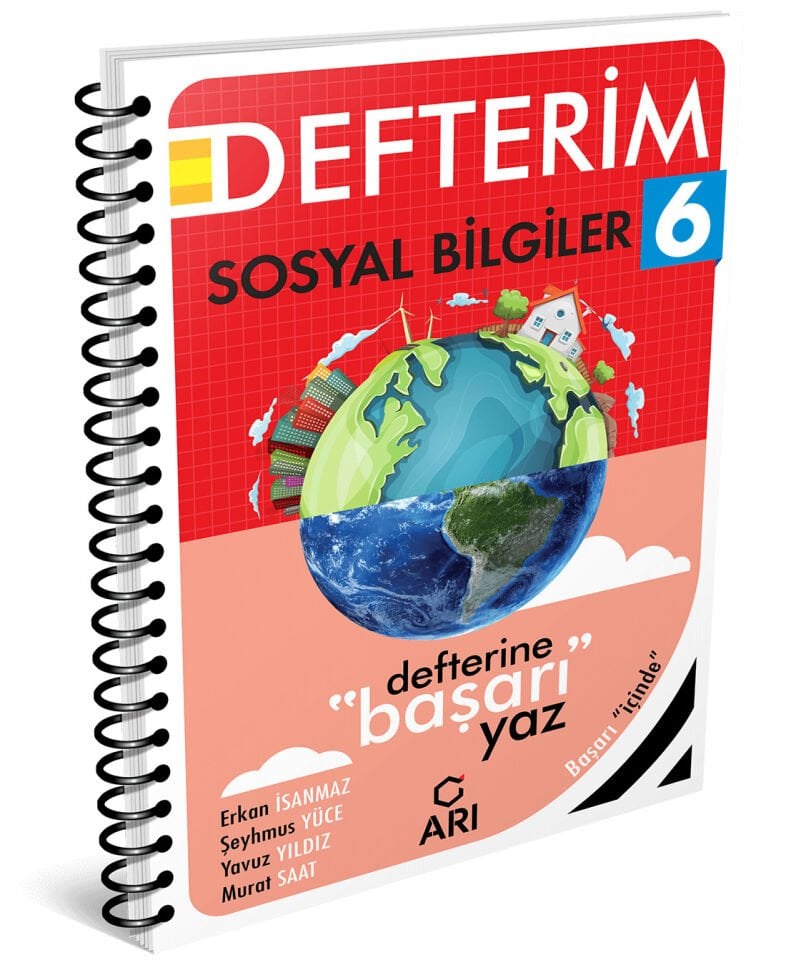Arı 6 Sınıf Akıllı Sosyal Bilgiler Defteri