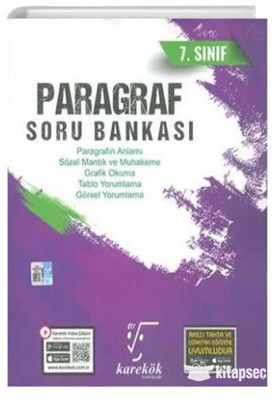 Karekök 7 Sınıf Paragraf Soru Bankası