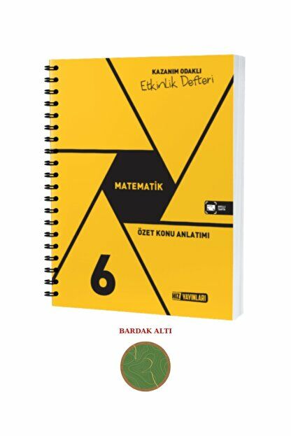 Yayınları 6. Sınıf Matematik Etkinlik Defteri (9786052227510)