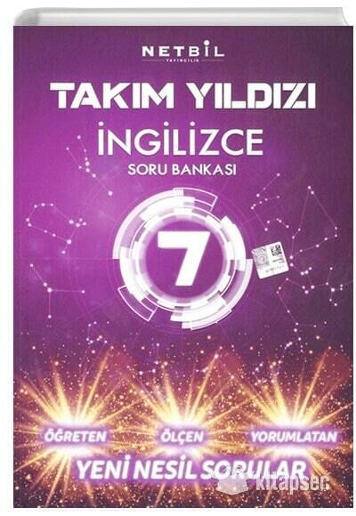Netbil 7 Sınıf İngilizce Takım Yıldızı Yeni Nesil Soru Bankası