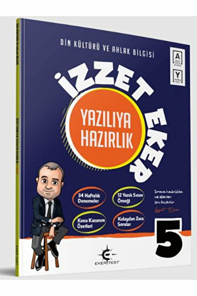 5. Sınıf Din Kültürü ve Ahlak Bilgisi İzzet Eker ile Yazılıya Hazırlık / 9786056866555