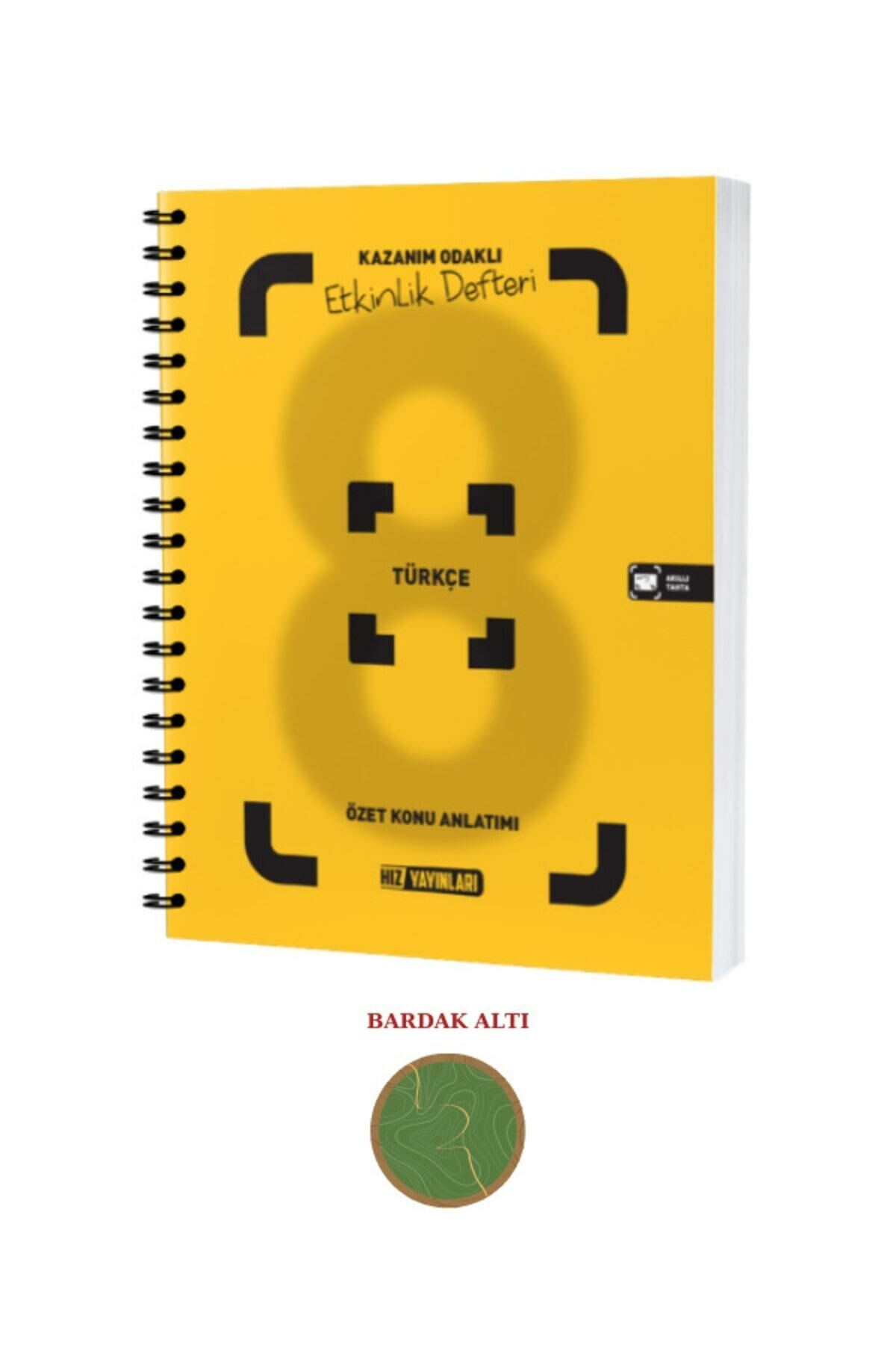 Yayınları 8. Sınıf Türkçe Etkinlik Defteri (9786057814340)