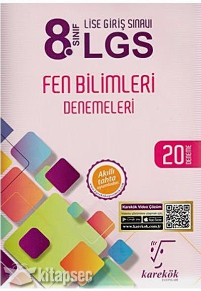Karekök 8 Sınıf LGS Fen Bilimleri Denemeleri