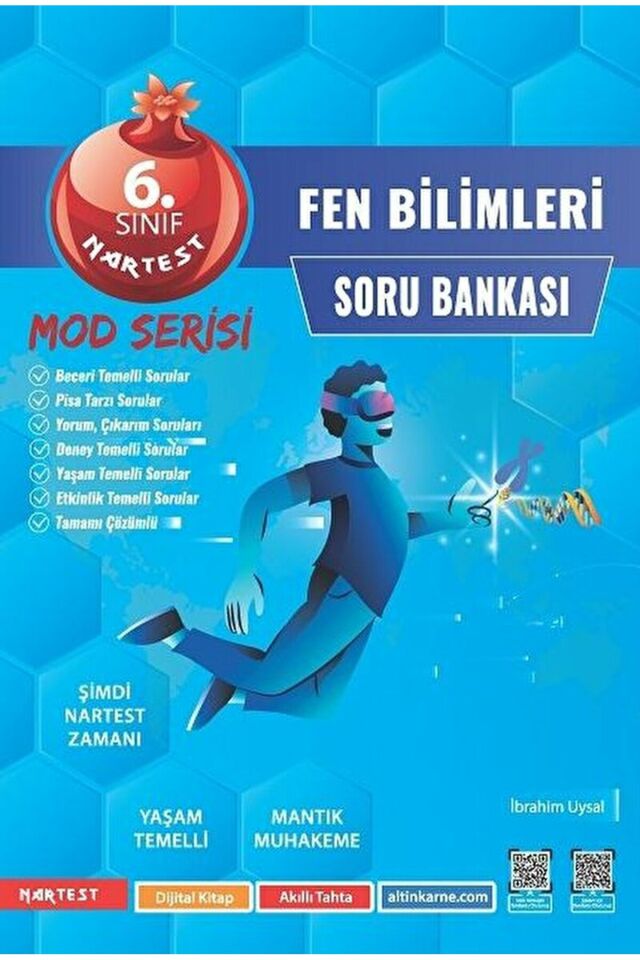 6. Sınıf Fen Bilimleri Mod Serisi Soru Bankası / Kolektif / Nartest Yayınevi / 9786257865715