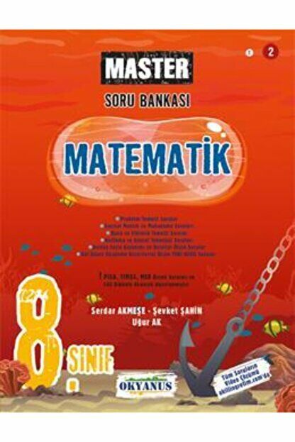8. Sınıf Master Matematik Soru Bankası / Kolektif / Okyanus Yayınları / 9786257434270