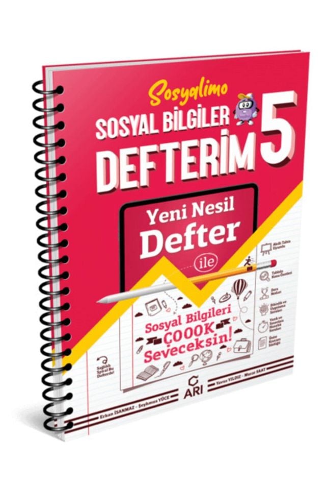 5. Sınıf Sosyal Bilgiler Sosyalimo Defter