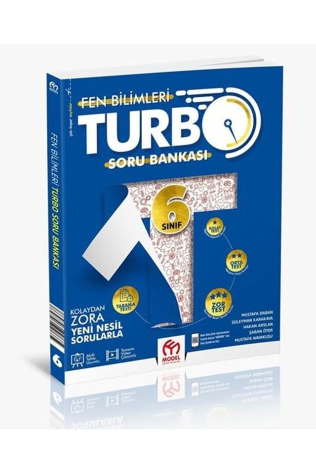 Model 6.sınıf Fen Bilimleri Soru Bankası Turbo 2023