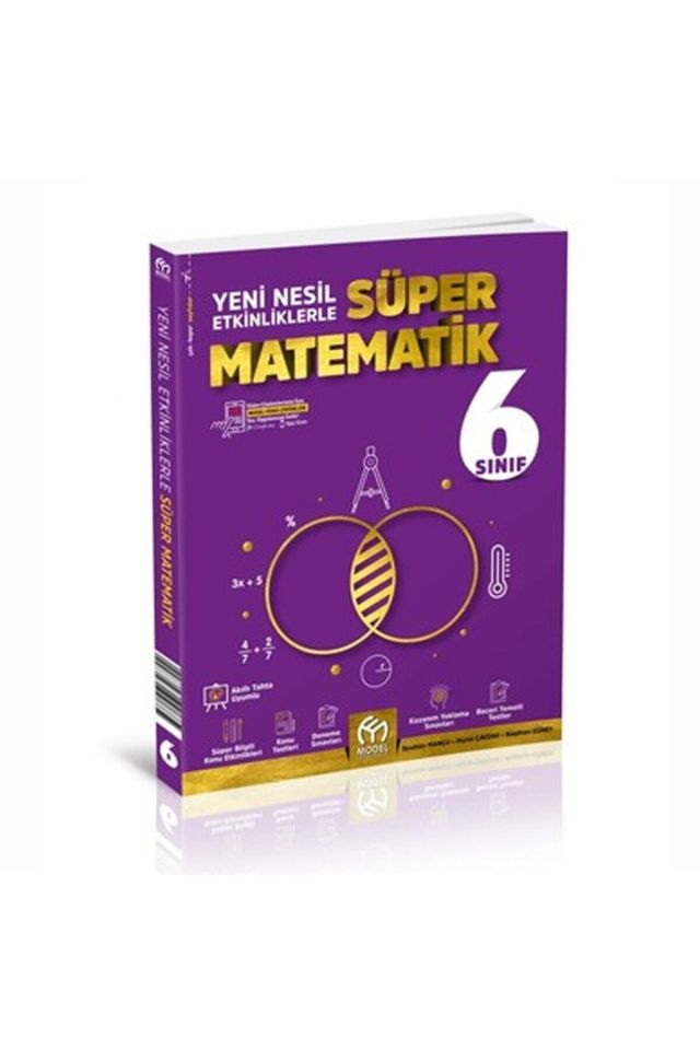 6.sınıf Yeni Nesil Süper Matematik Yeni Nesil Soru Bankası