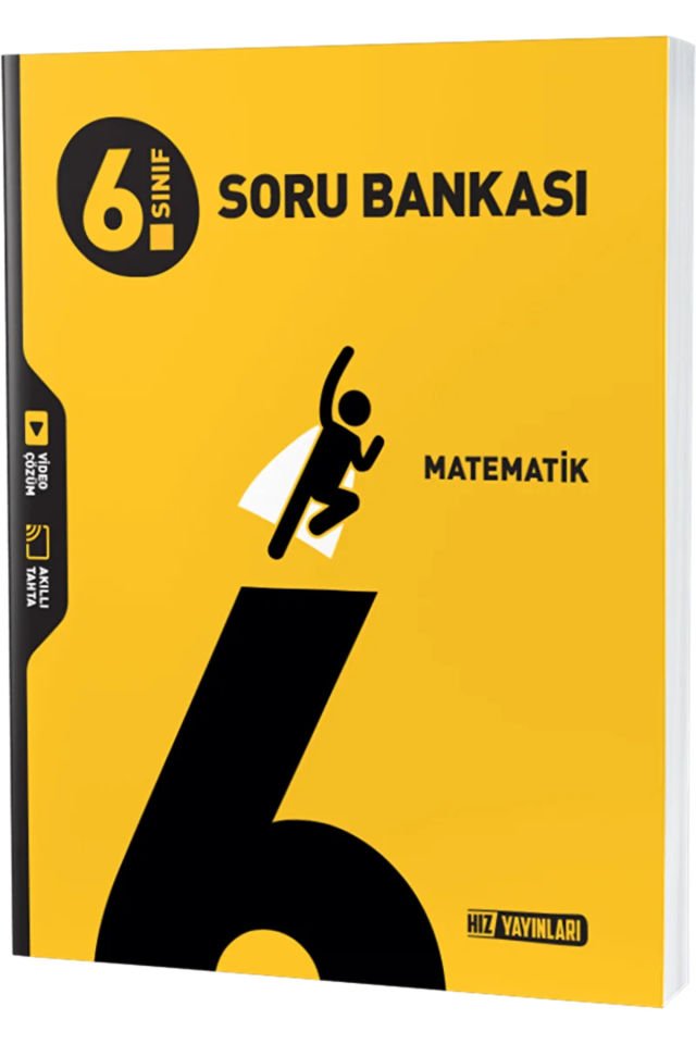6. Sınıf Matematik Soru Bankası / Kolektif / Hız Yayınları / 9786258394368