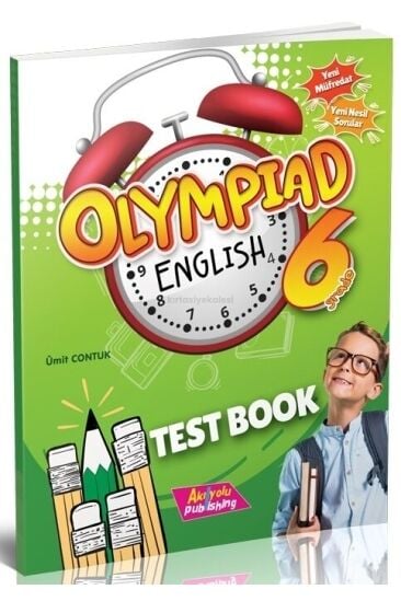 KEY Akılyolu Publishing Grade 6 New Olympiad English + Test Book