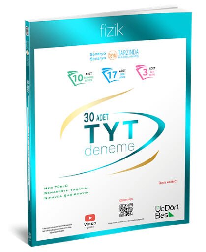 Üçdörtbeş TYT Fizik 30 Deneme