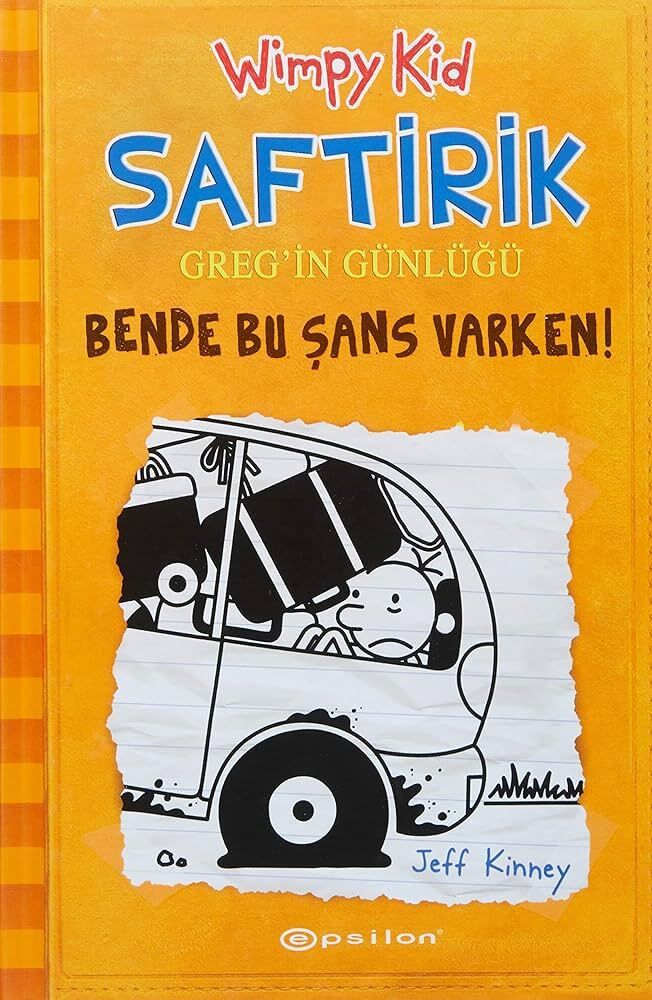 Epsilon Jeff Kinney Saftirik Gregin Günlüğü 9 - Bende Bu Şans Varken (Ciltli)