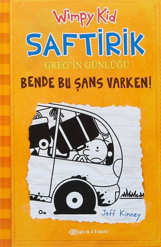 Epsilon Jeff Kinney Saftirik Gregin Günlüğü 9 - Bende Bu Şans Varken (Ciltli)