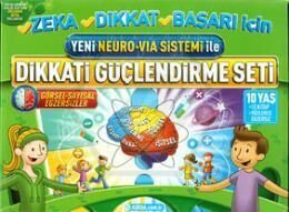 Adeda Osman Abalı Dikkati Güçlendirme Seti 10 Yaş (3 Kitap) Yeni Neuro-Via Sistemi ile DGS
