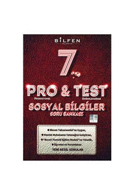 Bilfen Yayınları 7. Sınıf Pro & Test Sosyal Bilgiler Soru Bankası