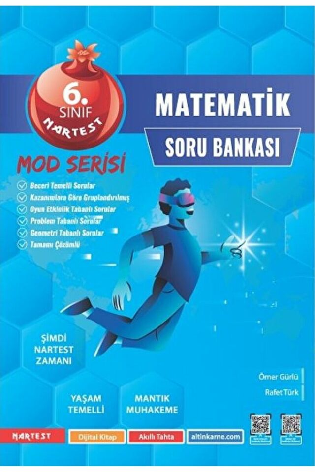 6. Sınıf Mod Matematik Soru Bankası / Ömer Gürlü / Nartest Yayınevi / 9786257865678