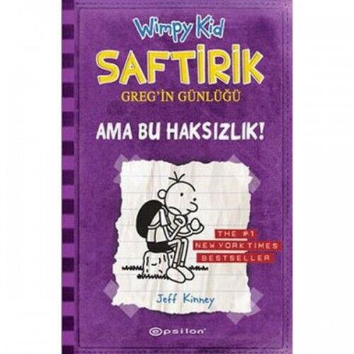 Epsilon Jeff Kinney Saftirik Greg’in Günlüğü 5 - Ama Bu Haksızlık (Ciltli)