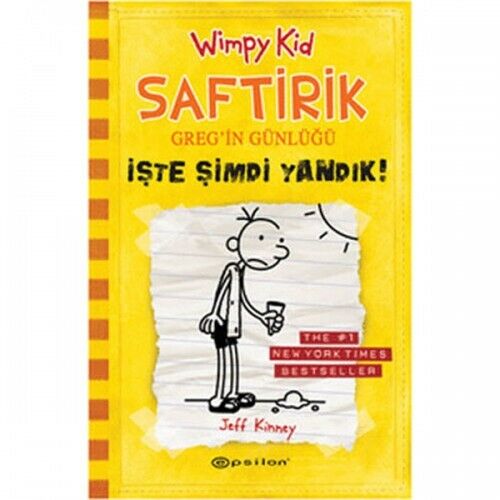 Epsilon Jeff Kinney Saftirik Gregin Günlüğü 4 - İşte Şimdi Yandık (Ciltli)