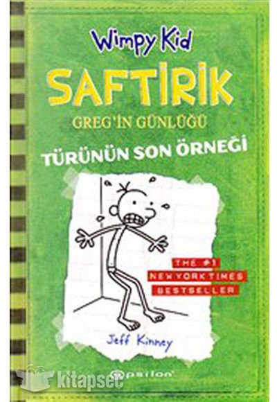Epsilon Jeff Kinney Saftirik Greg’in Günlüğü 3 - Türünün Son Örneği (Ciltli)
