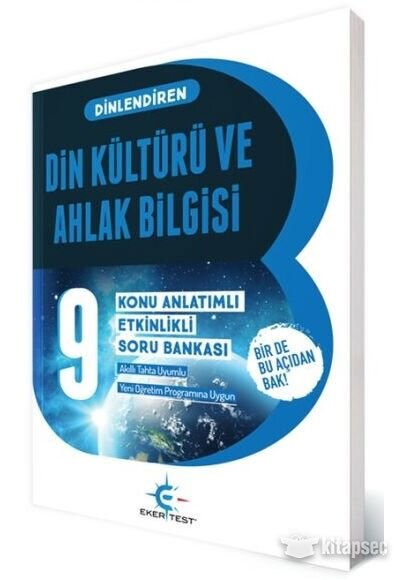 Eker Test 9 Sınıf Dinlendiren Din Kültürü ve Ahlak Bilgisi Konu Anlatımlı Soru Bankası