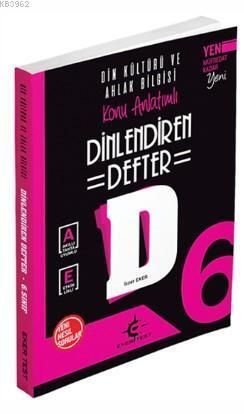 Arı Eker 6 Sınıf Din Kültürü Ve Ahlak Bilgisi Dinlendiren Defter