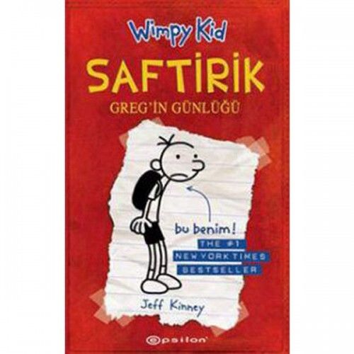 Epsilon Jeff Kinney Saftirik 1 - Greg’in Günlüğü (Ciltli)