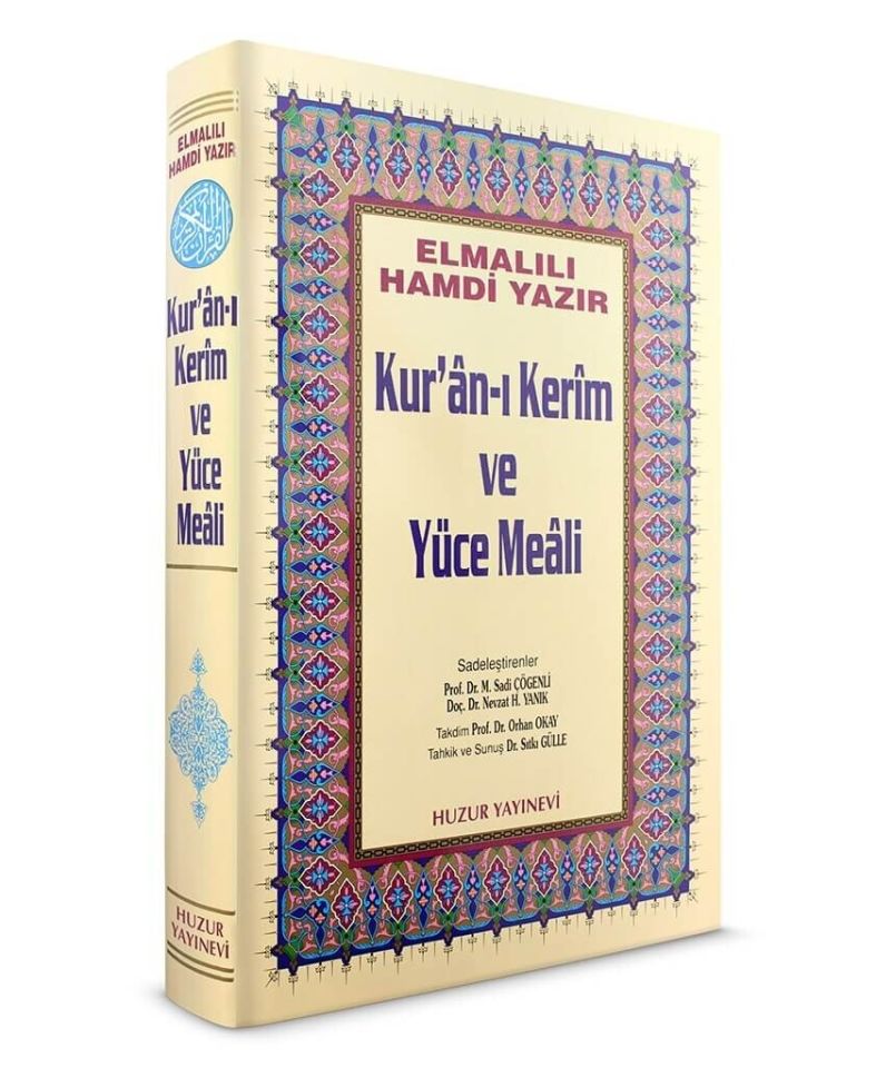 Huzur Cami Boy Kur’an-ı Kerim ve Yüce Meali (Hafız Osman Hattı)