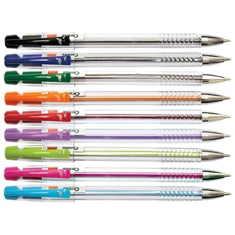 CARETTA 55 SOFT LINER KEÇELİ KALEM KARIŞIK RENKLER.
