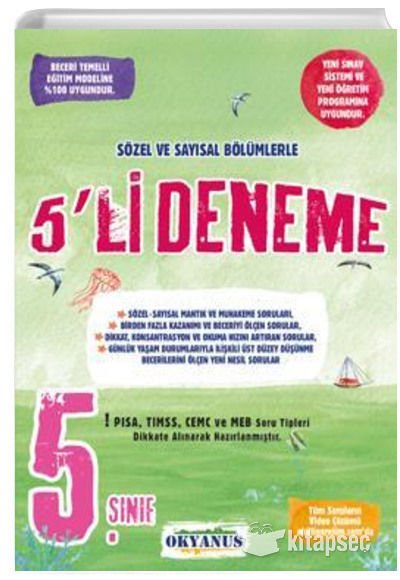 Okyanus 5 Sınıf 5'li Deneme