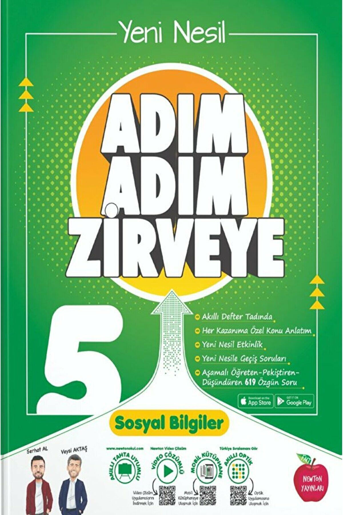 5. Sınıf Adım Adım Zirveye Sosyal Bilgiler Soru Bankası / Newton Yayınları / 9786057336620
