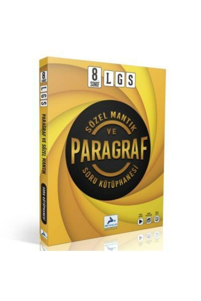 Lgs 8. Sınıf Sözel Mantık Ve Paragraf Soru Kütüphanesi Prf Yayınları