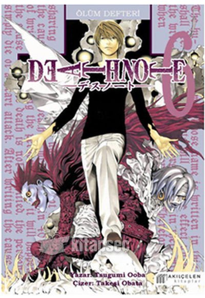 Akılçelen Kitaplar Tsugumi Ooba Ölüm Defteri 6 Death Note