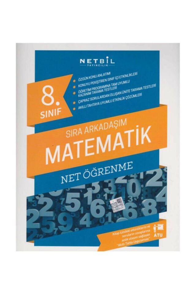 8 Sınıf Matematik Sıra Arkadaşım Net Öğrenme Netbil Yayınları  /