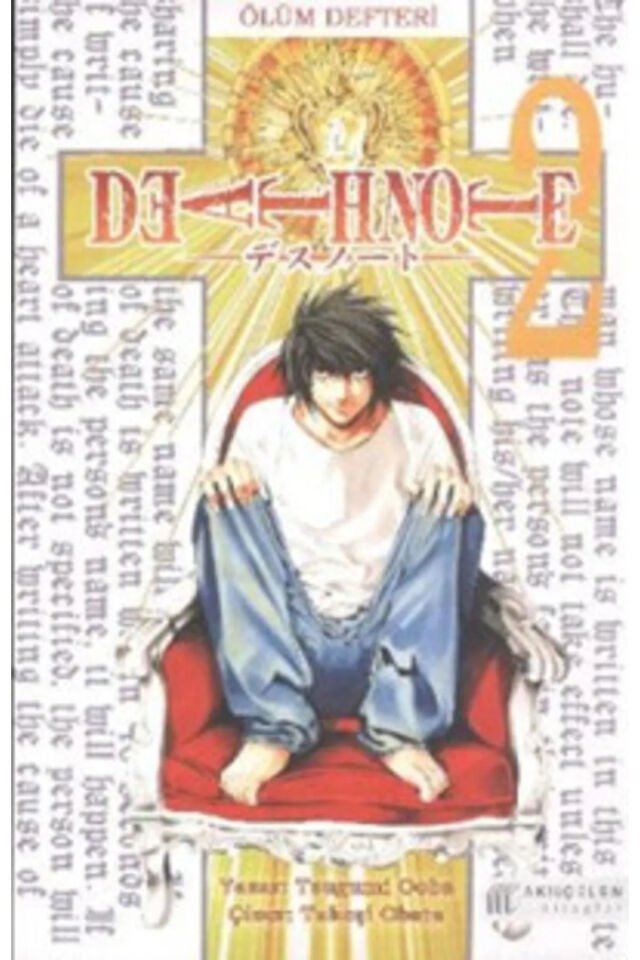 Akılçelen Kitaplar Tsugumi Ooba Ölüm Defteri 2 Death Note
