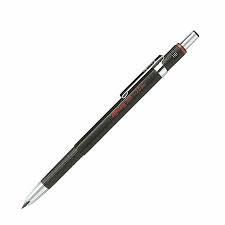 Rotring 300 Mekanik Uçlu Kurşun Kalem, Siyah 2.0 Mm