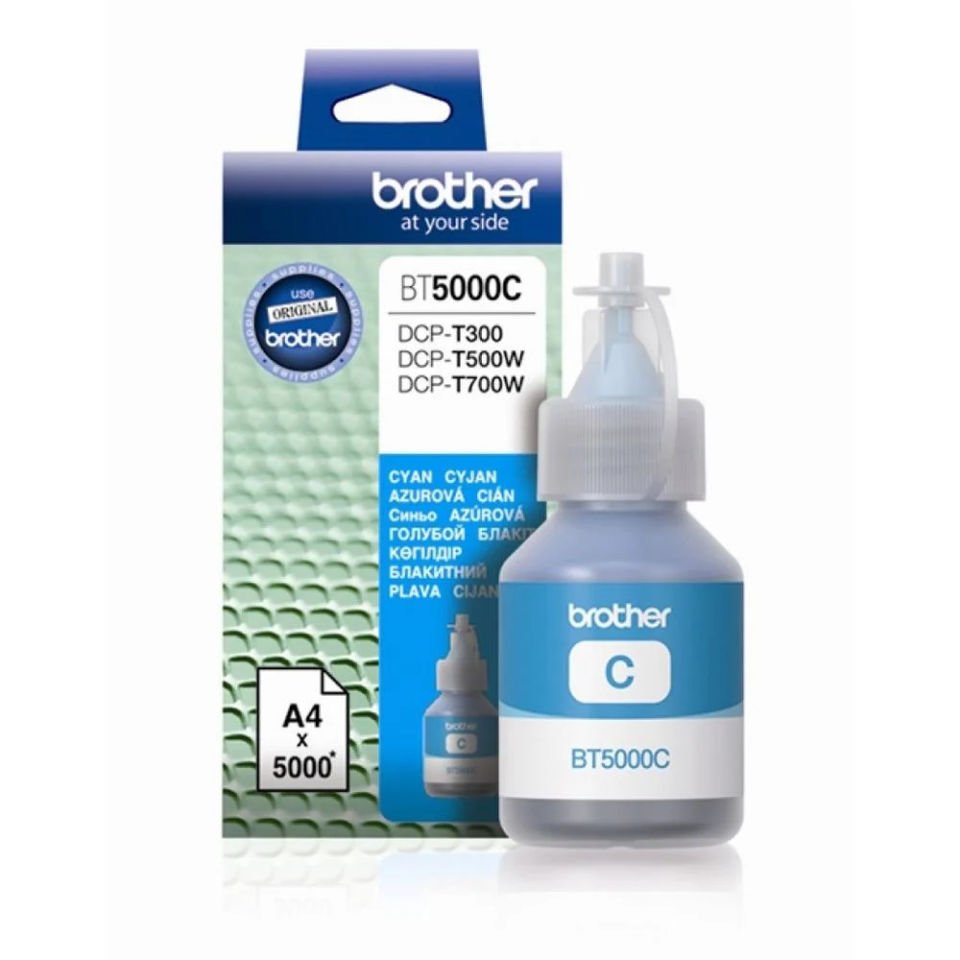 Brother BT-5000C Cyan 5K Tanklı Sistem Mürekkep