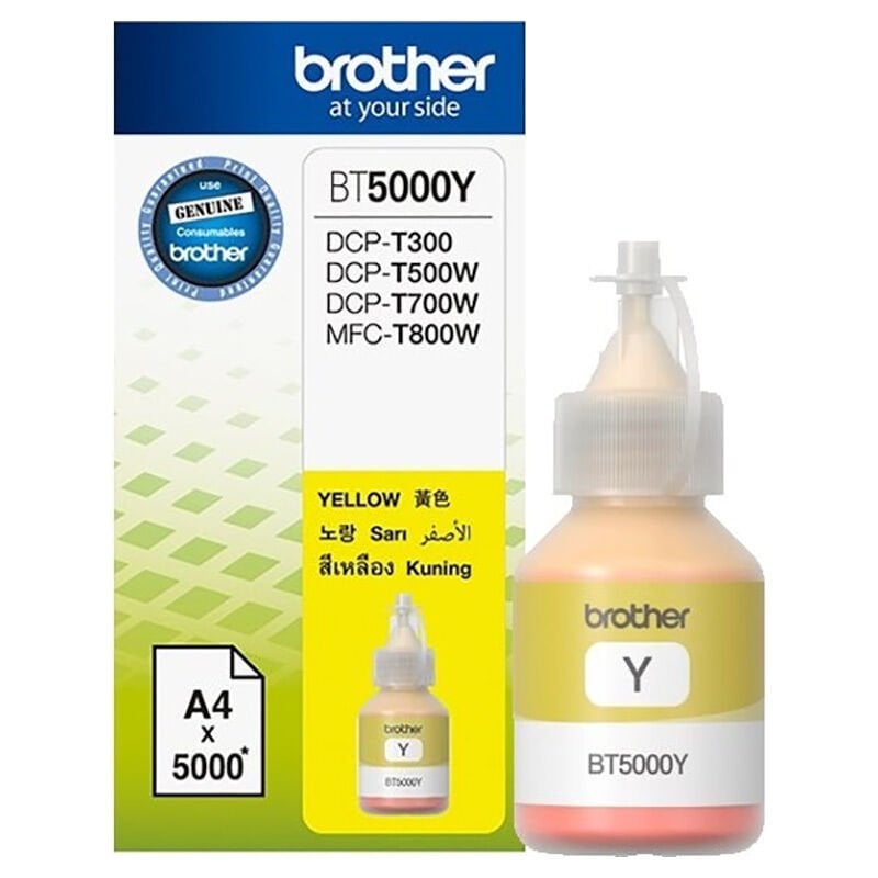 Brother BT-5000Y Sarı 5K Tanklı Sistem Mürekkep