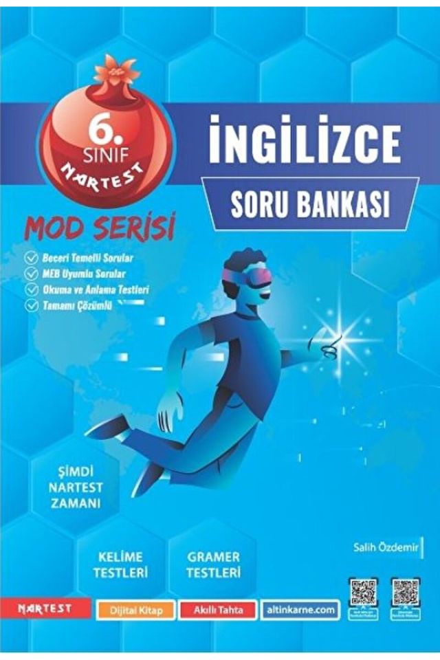6. Sınıf Mod İngilizce Soru Bankası / Salih Özdemir / Nartest Yayınevi / 9786257865692