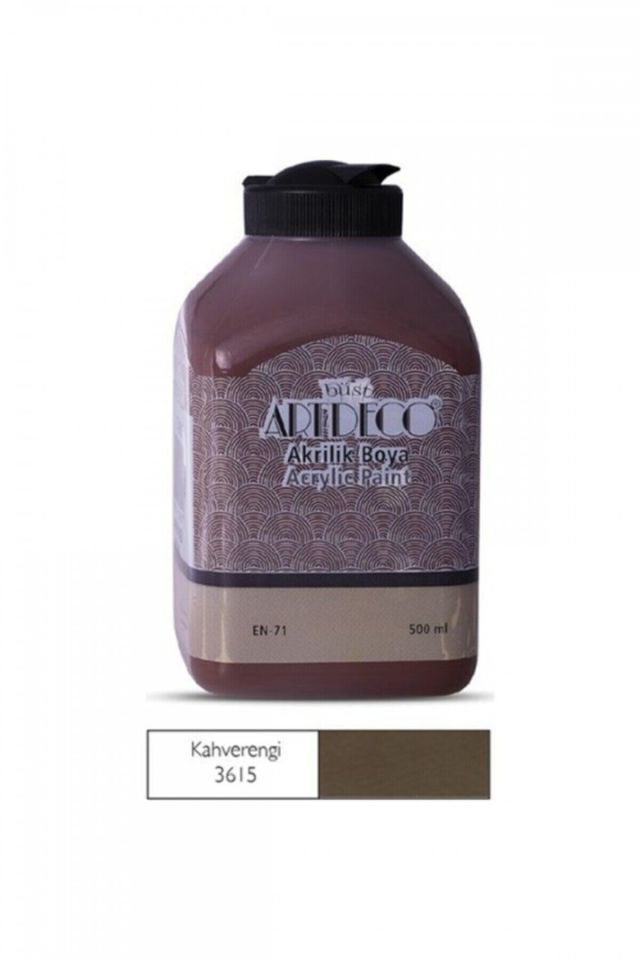 Akrilik Boya 500ml Kahverengi / 3615