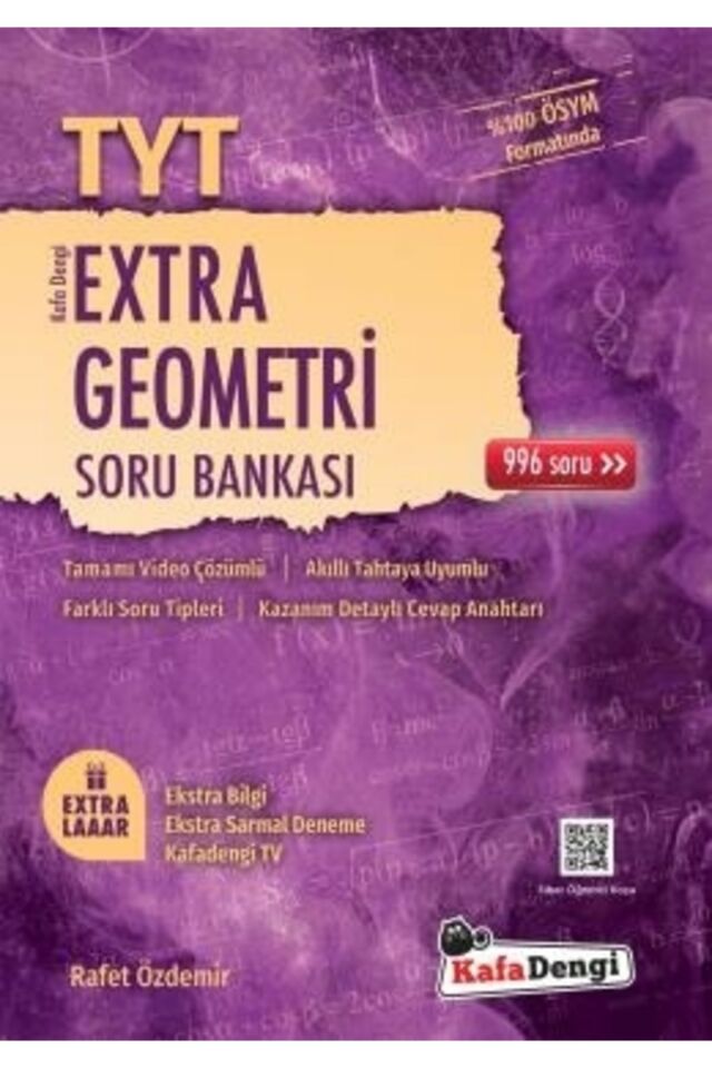 Kafadengi Tyt Geometri Extra Soru Bankası 2023