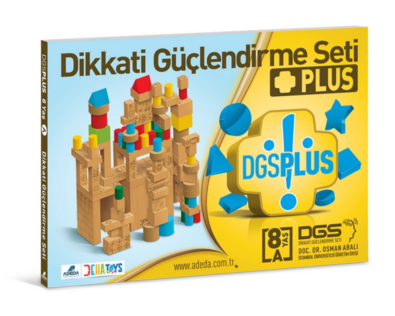 Adeda Osman Abalı Dikkati Güçlendirme Seti Plus 8 Yaş Kitap