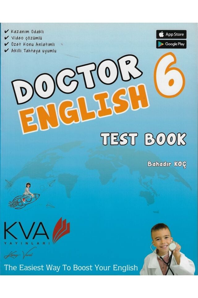 6.sınıf Ingilizce Soru Bankası Doctor English Test Book
