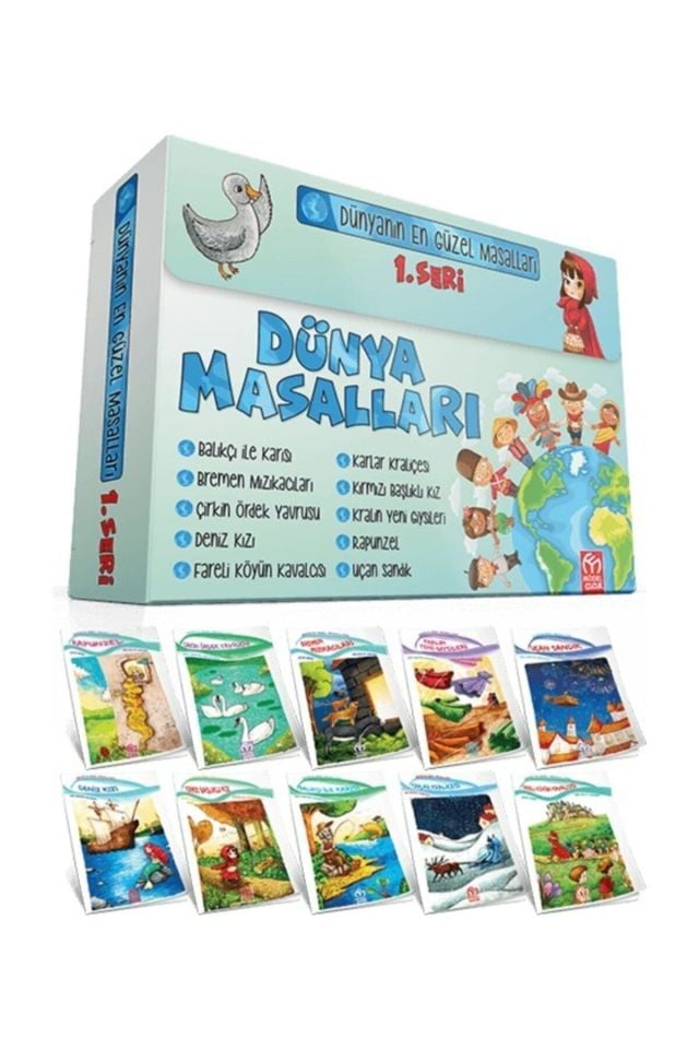 Model Çocuk Dünya Masalları 1. Seri Hikaye Seti